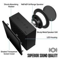 Divoom Aurabox Bluetooth 4.0 Smart LED Speaker with APP Control for Pixel Art Creation (Black) N7