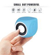 Waterproof (IP67) Mini Cube Bluetooth Speaker by Pantheon, Shower Pool Outdoor Speaker, Comes with Built-in Mini... N2