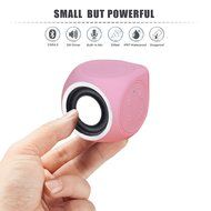 Waterproof (IP67) Mini Cube Bluetooth Speaker by Pantheon, Shower Pool Outdoor Speaker, Comes with Built-in Mini... N10