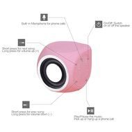 Waterproof (IP67) Mini Cube Bluetooth Speaker by Pantheon, Shower Pool Outdoor Speaker, Comes with Built-in Mini... N11