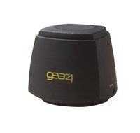 GEAR4 PocketParty Portable Bluetooth Speaker with Contrasting Colored Drivers (Black)