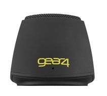GEAR4 PocketParty Portable Bluetooth Speaker with Contrasting Colored Drivers (Black) N2