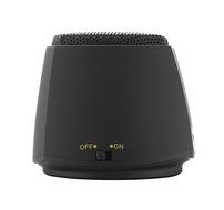 GEAR4 PocketParty Portable Bluetooth Speaker with Contrasting Colored Drivers (Black) N3