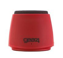GEAR4 PocketParty Portable Bluetooth Speaker with Contrasting Colored Drivers (Black) N8