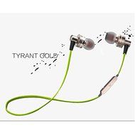Awei A990BL Noise Isolation 4.0 Bluetooth Waterproof Sport Mic Earphone For iPhone 6S Plus Samsung Color Gold N2
