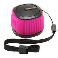 Aduro VESTA Ultra Portable Bluetooth Speaker w/Interchangeable Jackets and Built-in Speakerphone (Black) N3