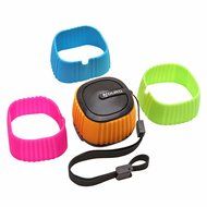 Aduro VESTA Ultra Portable Bluetooth Speaker w/Interchangeable Jackets and Built-in Speakerphone (Black) N6