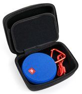Jet Black Textured Hard EVA Carry Case for the JBL Clip / JBL Clip Plus Portable Speakers - by DURAGADGET N2