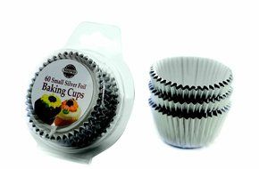 Norpro Silver Foil Cups, Silver, 60-Pack