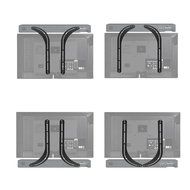 WALI SBR201 Sound Bar Bracket Universal Sound Bar TV Mount for Mounting Above or Under TV, Fits Sonos, Samsung... N4