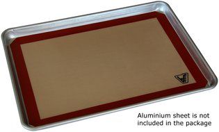 Silicone Baking Mat - Set of 3 Half Sheet (Thick &amp; Large 11 5/8&quot; x 16 1/2&quot;) - Non Stick Silicon Liner for Bake... N3