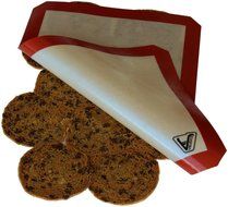 Silicone Baking Mat - Set of 3 Half Sheet (Thick &amp; Large 11 5/8&quot; x 16 1/2&quot;) - Non Stick Silicon Liner for Bake... N7
