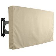 Outdoor TV Cover, Beige Weatherproof Universal Protector for 55'' - 58'' TVs