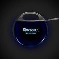 GizmoVine Bluetooth Speaker Wireless Portable Audio Powerful Sound Durable Long Lasting Playtime Silver N33