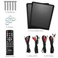 Frisby FS-6700BT 5.1 Surround Sound Tower Home Theater Speakers System with Bluetooth USB/SD and Remote N9