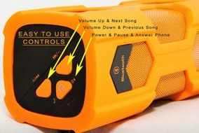 Sound Monkey Audio Sm329-gb Rugged Bluetooth Waterproof Ipx6 Dustproof 10watt Portable Speaker Waterproof Level... N3