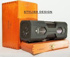 Sound Monkey Audio Sm329-gb Rugged Bluetooth Waterproof Ipx6 Dustproof 10watt Portable Speaker Waterproof Level... N4