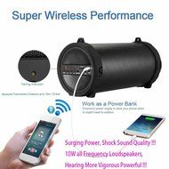 2000mAh 10W HiFi Ultra Bass Loud Sound Wireless Bluetooth Speaker Audio Player Support TF Card USB AUX FM Radio... N4