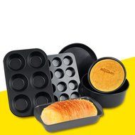 Happy Hours&reg; DIY Cake Mold 6&quot; 8&quot; Removable Bottom Mousse Chocolate Muffin Biscuit Cups Bread Loaf Pizza Bundt... N4