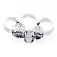 Happy Hours&reg; DIY Cake Mold 6&quot; 8&quot; Removable Bottom Mousse Chocolate Muffin Biscuit Cups Bread Loaf Pizza Bundt... N15