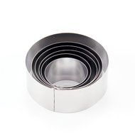 Happy Hours&reg; DIY Cake Mold 6&quot; 8&quot; Removable Bottom Mousse Chocolate Muffin Biscuit Cups Bread Loaf Pizza Bundt... N17