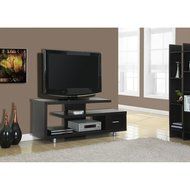 Monarch Specialties I 2573 White with 1 Drawer TV Stand, 60&quot; N3