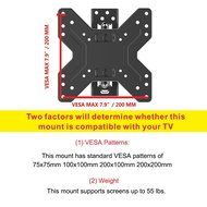 Full Motion Articulating TV wall mount Tilt Swivel Bracket for 17''-42'' LCD LED HD Plasma TV
