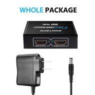 HDMI Splitter, SOWTECH(TM) 4K/2K HDMI Switch Powered Splitter 1X2 Signal Distributor 1 In 2 out with 1080P and... N4