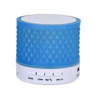 Mini Bluetooth Speaker,Womail FM Radio TF Card Speaker MP3 Player Blue