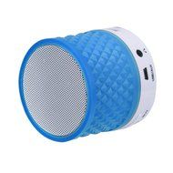 Mini Bluetooth Speaker,Womail FM Radio TF Card Speaker MP3 Player Blue N4