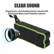 [Waterproof IPX7] BOOMER VIVI Outdoor Portable Wireless Bluetooth V4.0 Speakers With 10W Bass, Stereo Pairing,... N3