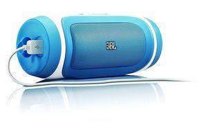 JBL Charge Portable Wireless Stereo Speaker and Charger with Bluetooth (Gray) N9