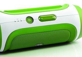 JBL Charge Portable Wireless Stereo Speaker and Charger with Bluetooth (Gray) N17