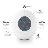 Water-Proof Bluetooth Speaker Mini Wireless Shower Speaker Hands-free Portable Speakerphone with Built-in Mic... N3