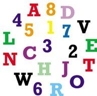 FMM Upper Case Block Alphabet &amp; Number Tappit Cutters Set