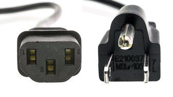 Amamax 12 Feet Long AC Power Cord Cable for VIZIOTV N5