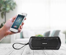 Nekteck Wireless Portable Bluetooth Speaker with 10W Audio Output, IP65 Water-resistant &amp; Dustproof, Shockproof... N2