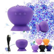 El-luxury Wireless Mini Mushroom Speaker Bluetooth Portable Silicon Suction for Iphone Ipad Smartphone Tablet...