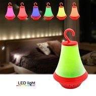 Mini Portable Rechargeable Wireless Bluetooth Speaker LED Light Decorative with TF Card Slot USB Cable - LED White N12