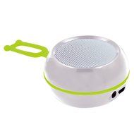 Mini Portable Rechargeable Wireless Bluetooth Speaker LED Light Decorative with TF Card Slot USB Cable - LED White N15