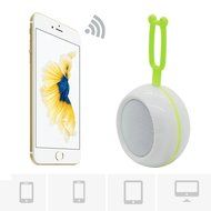 Mini Portable Rechargeable Wireless Bluetooth Speaker LED Light Decorative with TF Card Slot USB Cable - LED White N16