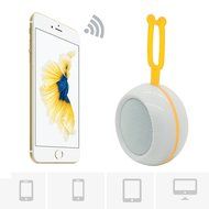 Mini Portable Rechargeable Wireless Bluetooth Speaker LED Light Decorative with TF Card Slot USB Cable - LED White N19
