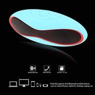 Andoer Potable X6U Mini Rugby / Football Stylish Wireless Stereo Bluetooth Speaker Hands-free with TF Card Slot... N12