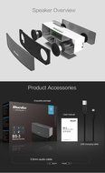 Bluedio BS-3 Portable Bluetooth Speaker Wireless Subwoofer Soundbar Revolution Magnetic Driver 3D Stereo - Strong... N4