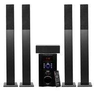 Frisby FS-6500BT Tower 5.1 Surround Sound Home Theater Speakers System with Bluetooth USB/SD/AUX and Remote