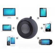 Black Mini Portable Hamburger Speaker For iPod iPhone Tablet Laptop PC MP3 N3