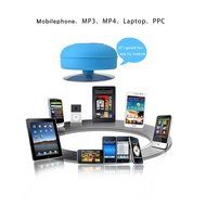 Ecandy Bluetooth Shower Speaker, Wataer Resistant, Hands-free Portable Speakerphone with Mic, Suction Cup for... N6