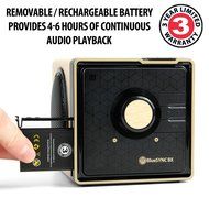 GOgroove BlueSYNC BX Rechargeable Bluetooth Wood Style Speaker with NFC Technology and Removable Battery - Works... N2