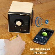 GOgroove BlueSYNC BX Rechargeable Bluetooth Wood Style Speaker with NFC Technology and Removable Battery - Works... N5