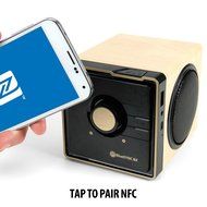 GOgroove BlueSYNC BX Rechargeable Bluetooth Wood Style Speaker with NFC Technology and Removable Battery - Works... N6